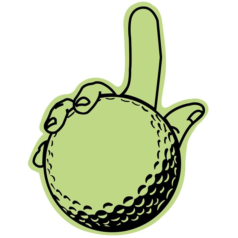 Large Golf Ball Hand