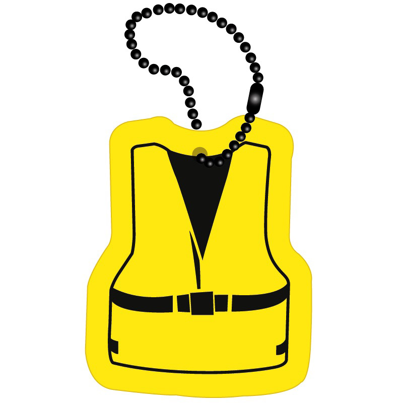Foam Floating Key Tag - Life Vest
