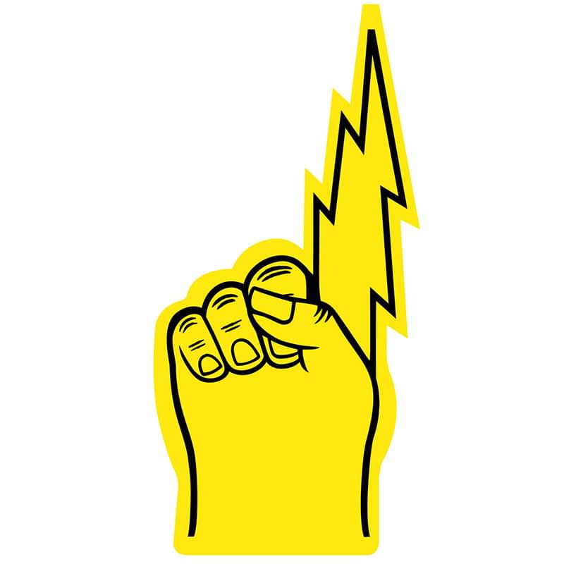 18" Foam Lightning Bolt Hand