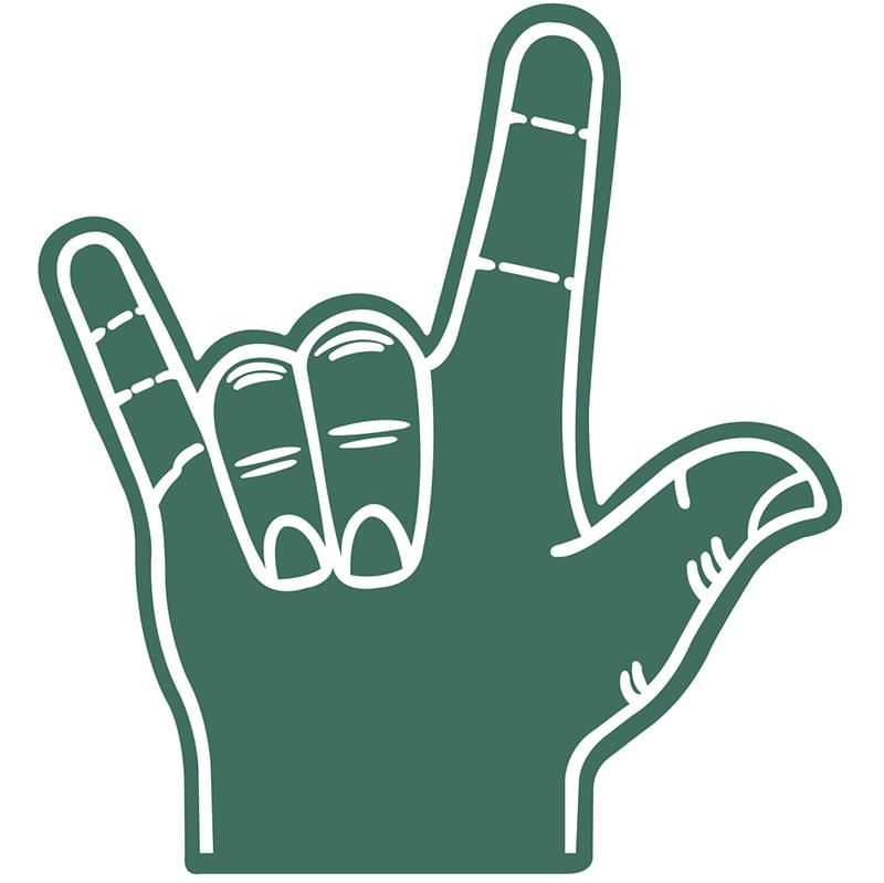 Foam Hand Waver - Love Sign
