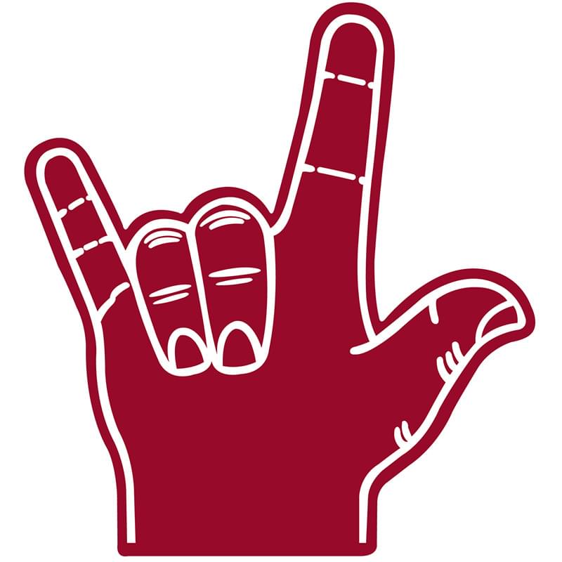 Foam Hand Waver - Love Sign