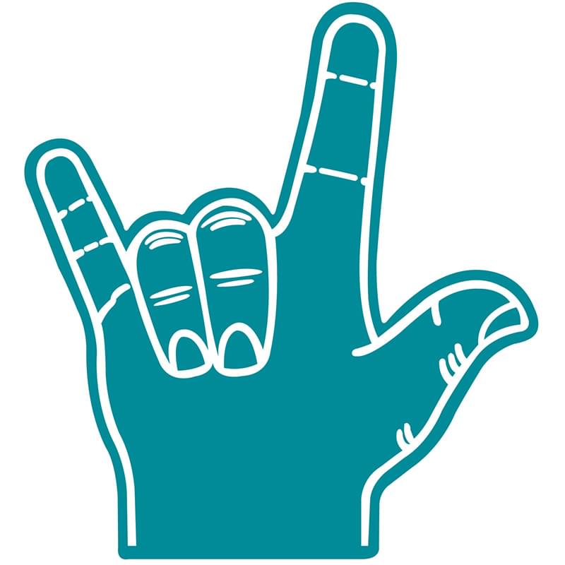 Foam Hand Waver - Love Sign