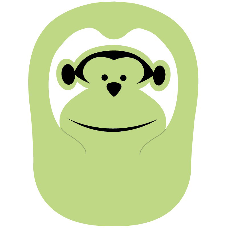 Pop-Up Visor - Monkey