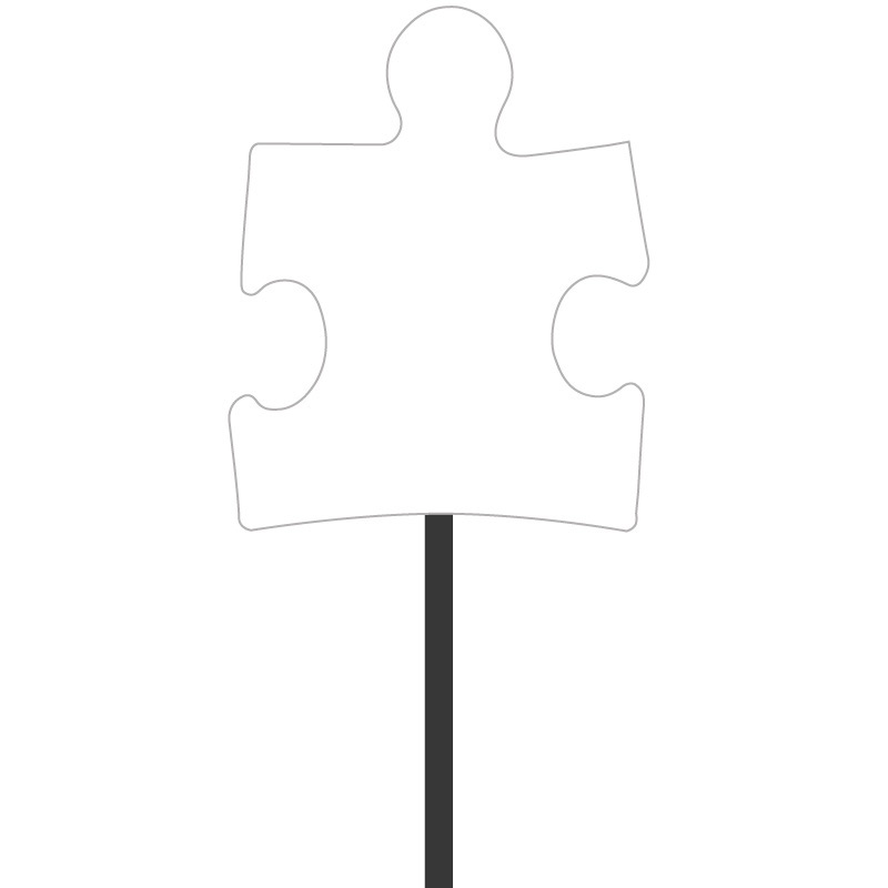 Foam Antenna Topper - Puzzle Piece