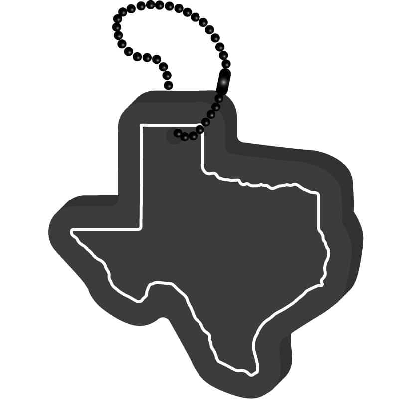 Texas State Floating Key Tag