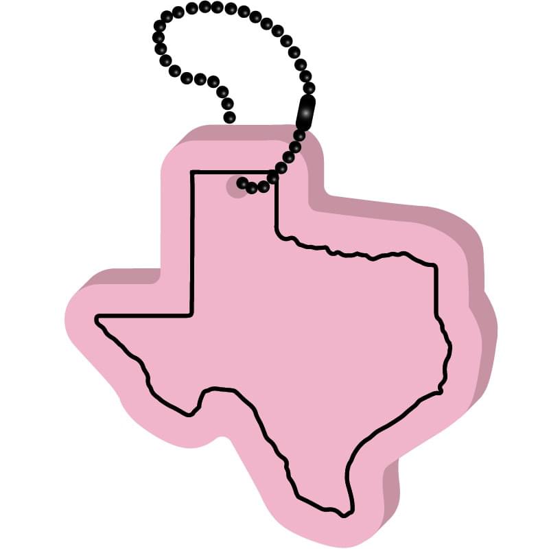 Texas State Floating Key Tag
