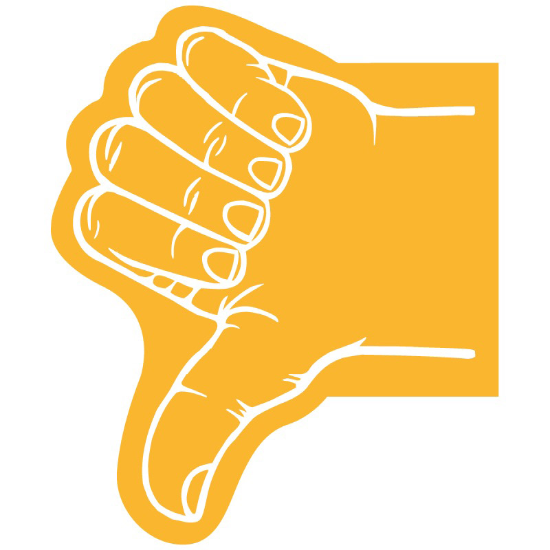 Foam Hand Waver - Thumb