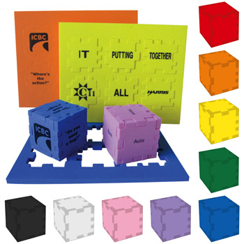 Foam Puzzle Cube 1 1/2"