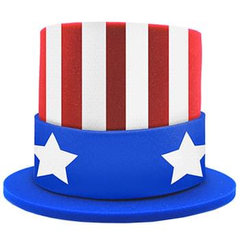 Foam USA Patriot Top Hat